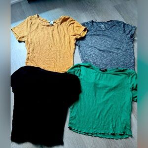 FOUR BABY TEES ! Can sell separately if would like !